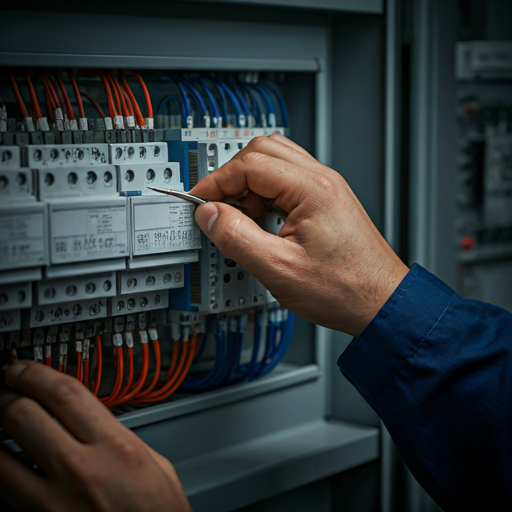 Portfolio-Beispiel von RF Webstudio: Webseite für den Elektriker-Betrieb Müller Elektro
